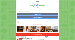 Desktop Screenshot of eatkidfriendly.com